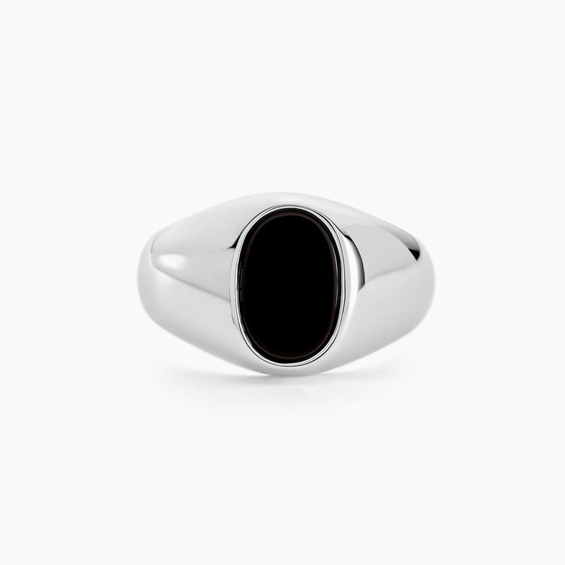 Chevaliere Argent Ovale - Spannringe Herren | OROVIVO