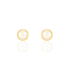 VALLIAME PERLE 1 Damen Ohrstecker Gold 375 (9 Karat) Zuchtperle Perlmutt