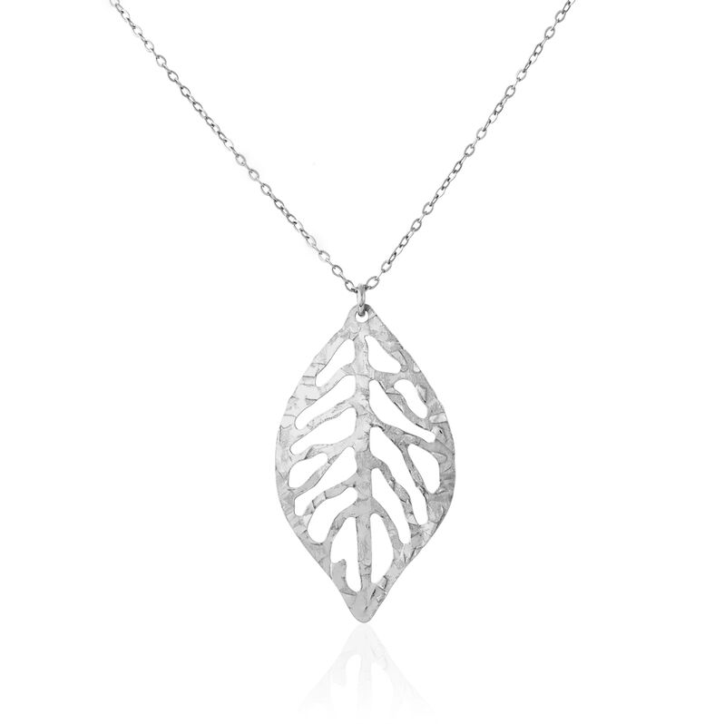 Collier Argent Blanc - Spannringe Damen | OROVIVO