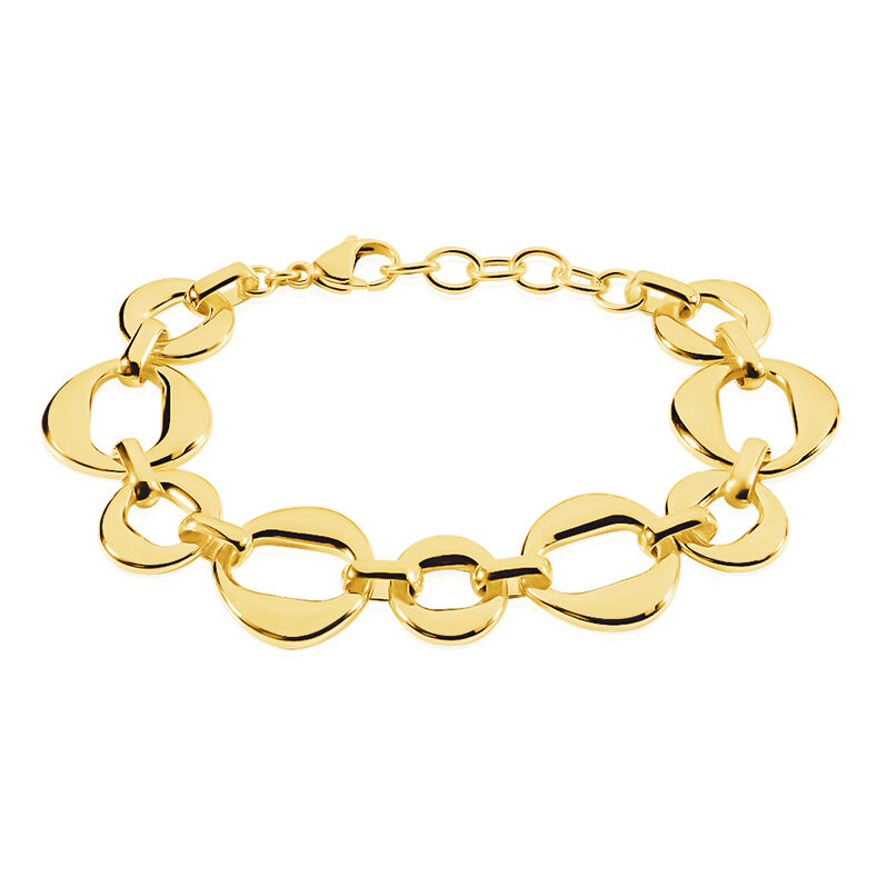Bracelet Acier Dore Aya - Spannringe Damen | OROVIVO