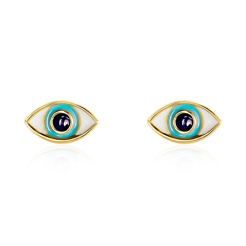 Boucles D'oreilles Puces Ija Or Jaune - Spannringe Damen | OROVIVO
