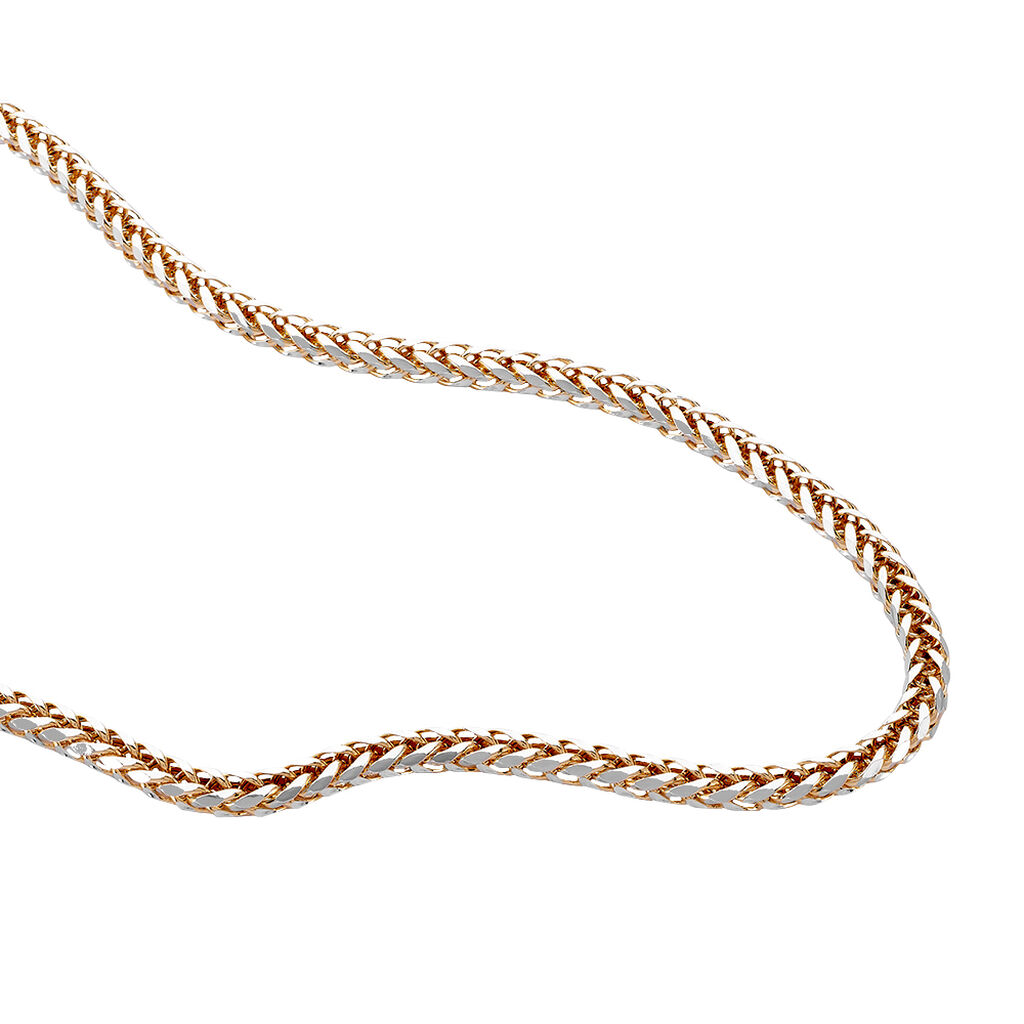BELLE 2 Damen Kette Gold Bicolor 585 (14 Karat)