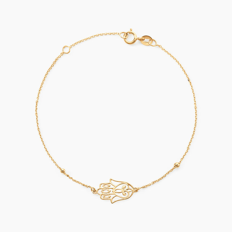Bracelet Meryne Or Jaune Main De Fatma - Spannringe Damen | OROVIVO