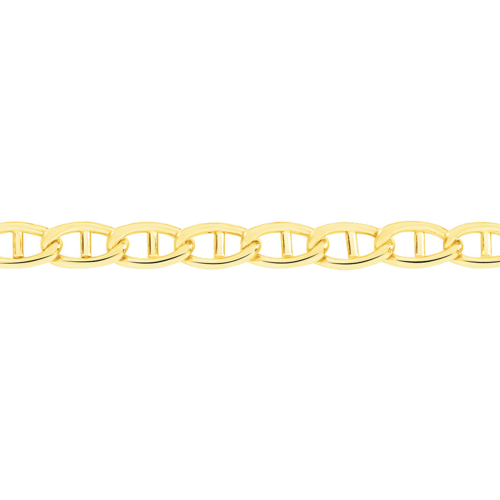 Damen Stegpanzerkette Gold 375  - Halsketten Damen | OROVIVO