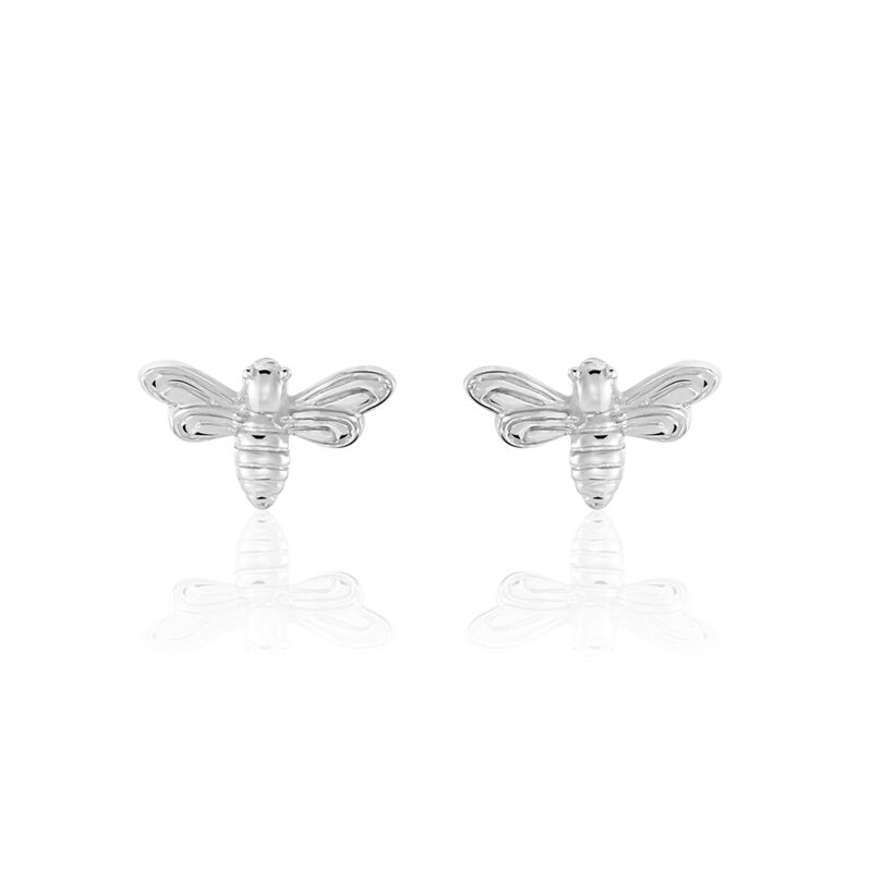 Boucles D'oreilles Argent Rhodie Lamia - Spannringe Damen | OROVIVO