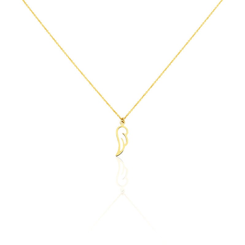 Halskette Gold 375 Fl&uuml;gel - Halsketten Familie | OROVIVO