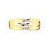NESIBE Damen Ring Gold 375 (9 Karat) Diamant Weiß 0,02 ct Spiralförmig