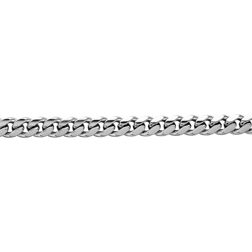 Unisex Armkette Silber Silber 925 Panzer S 5,30mm  - Armketten Unisex | OROVIVO