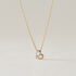 Herz Agnese Damen Collier Gold Bicolor Gold/Silber 375 (9 Karat) Diamant Weiß 0,020 ct Herz