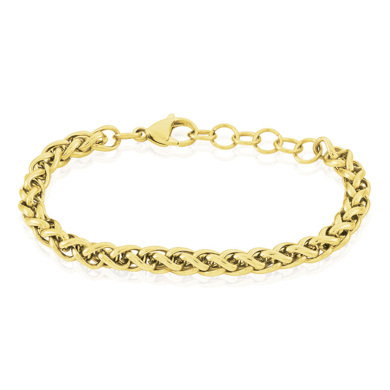 Damenarmband Fuchsschwanzkette Edelstahl Vergoldet - Armketten Damen | OROVIVO