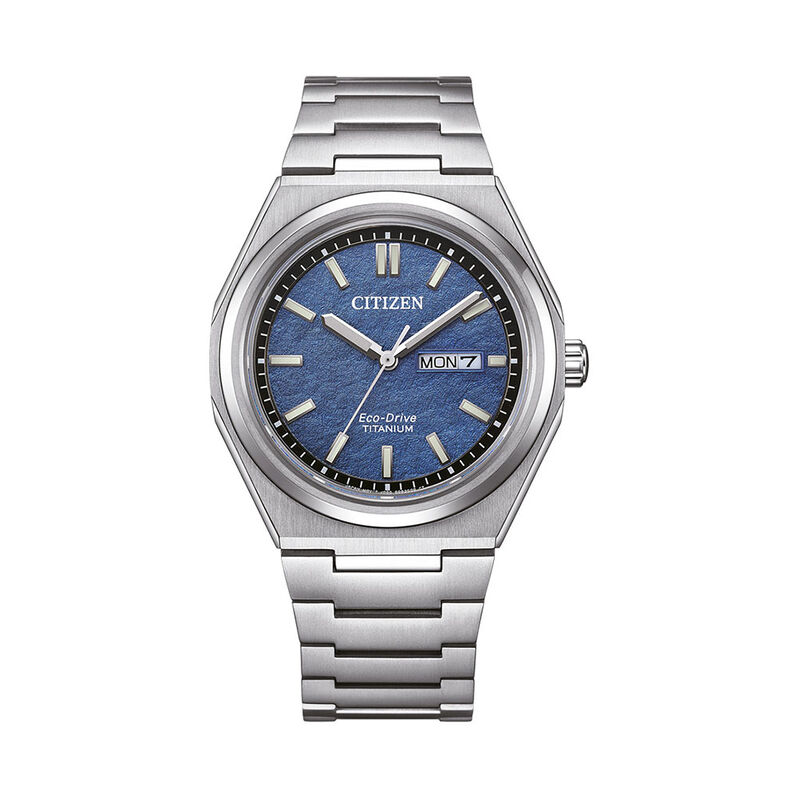 Montre Citizen Super Titanium 39.5 Bleu - Spannringe Herren | OROVIVO