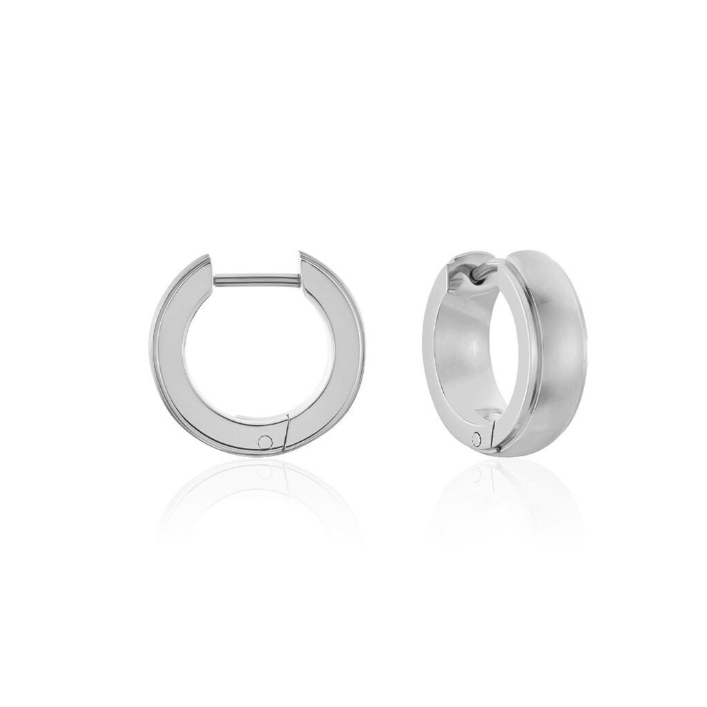 NORAH Damen Creolen Titan B 4,7 mm, Creolen ohne Stein