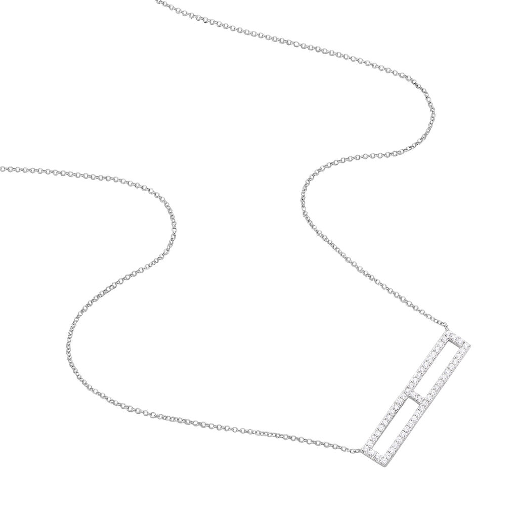 Damen Halskette Silber 925 Zirkonia Kalinka - Halsketten Damen | OROVIVO