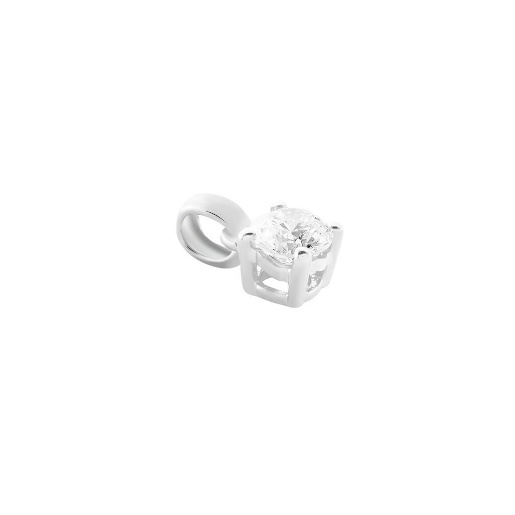 Pendentif Victoria Or Blanc Diamant - Spannringe Damen | OROVIVO