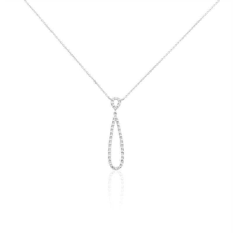 Collier Or Weiss Peregrina Diamants - Spannringe Damen | OROVIVO