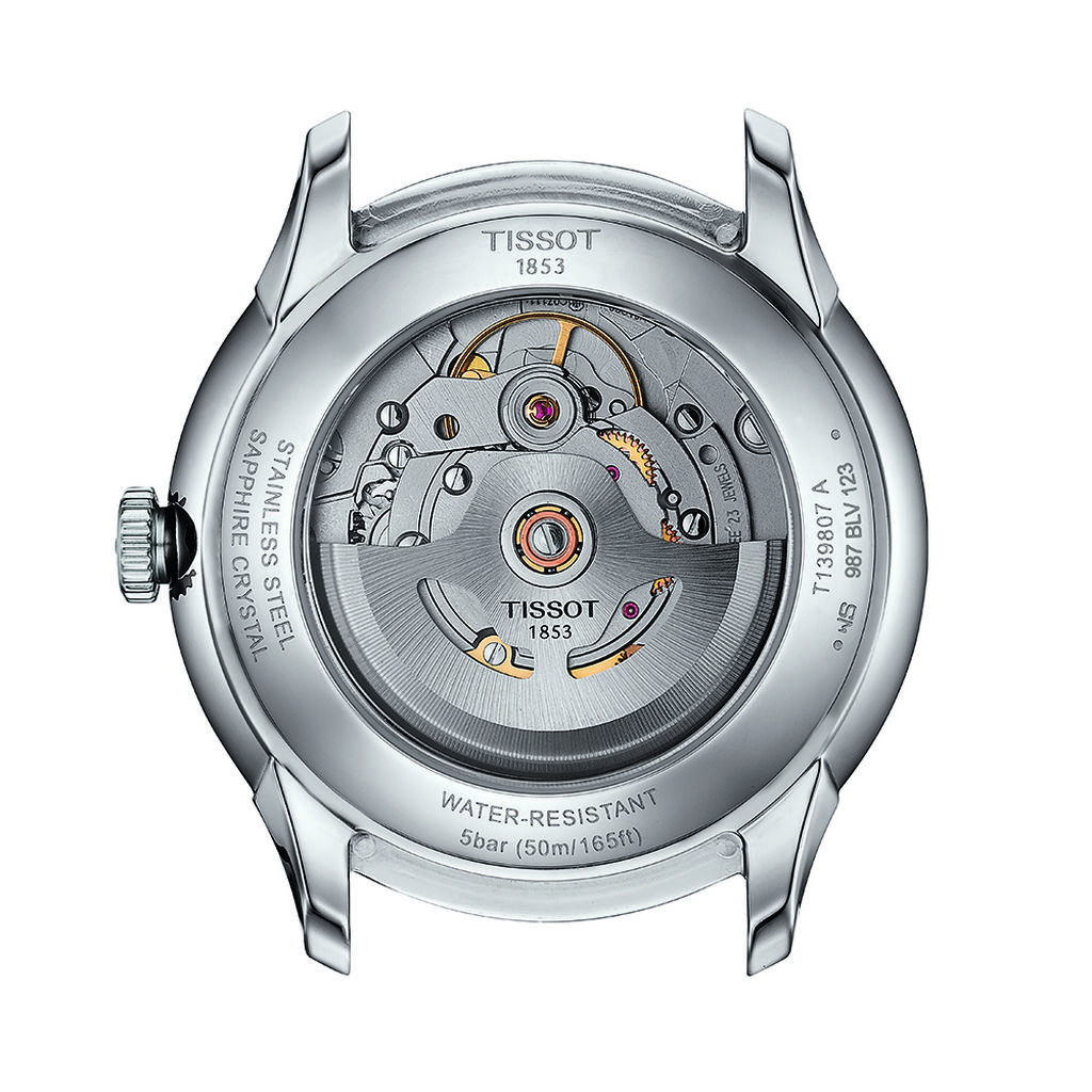 Tissot Herrenuhr Chemin des Tourelles T1398071106100 Automatik - Armbanduhren Herren | OROVIVO