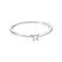 VICTORIA Damen Ring Wei&szlig;gold 585 (14 Karat) Diamant Wei&szlig; 0,060 ct