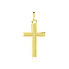 Kreuz Anhänger Gold 375 Milka - Kreuzanhänger Unisex | OROVIVO