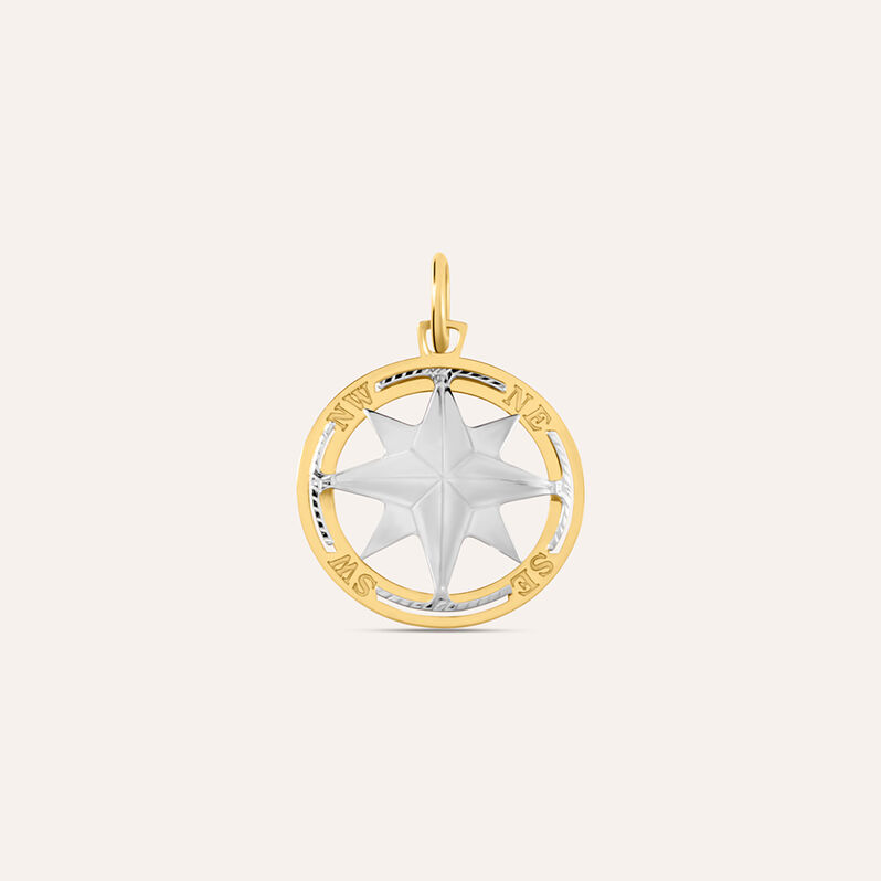 Pendente L'homme Or Oro Bicolore - Spannringe Herren | OROVIVO