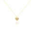 MARTA Damen Collier Gold 375 (9 Karat) Herz