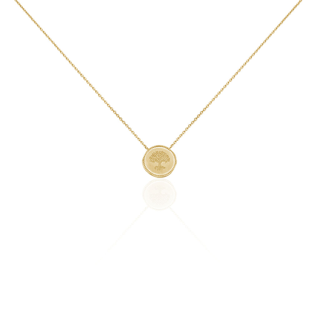 Collier Plaque Or Jaune Aziliza - Spannringe Damen | OROVIVO
