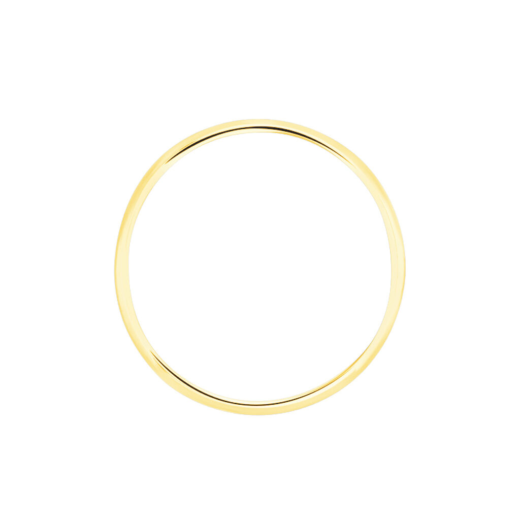 Alliance Meredithe Demi Jonc Classique Or Jaune - Spannringe Familie | OROVIVO