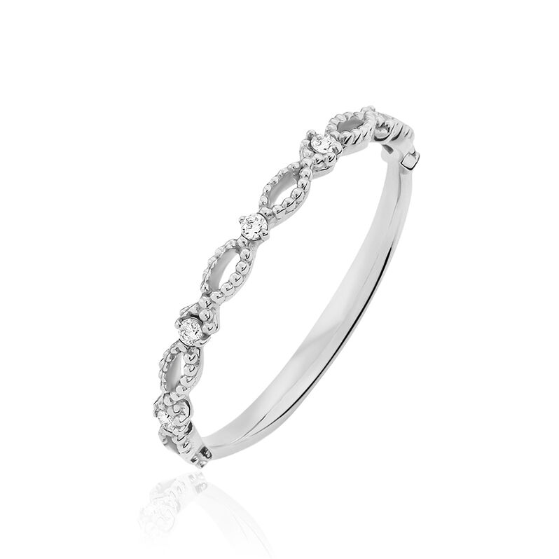 Bague Imagine Or Rose Diamant - Spannringe Damen | OROVIVO
