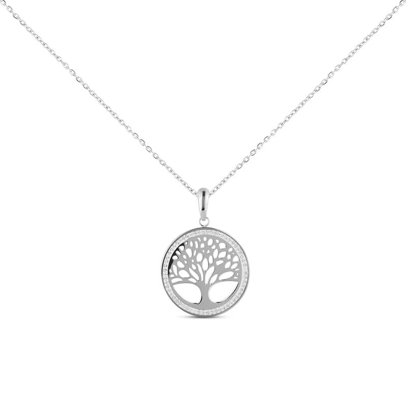 Collana Aura Acciaio Cristallo - Spannringe Damen | OROVIVO