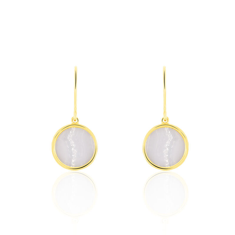 Boucles D'oreilles Or Jaune Cemre Forme  - Spannringe Damen | OROVIVO