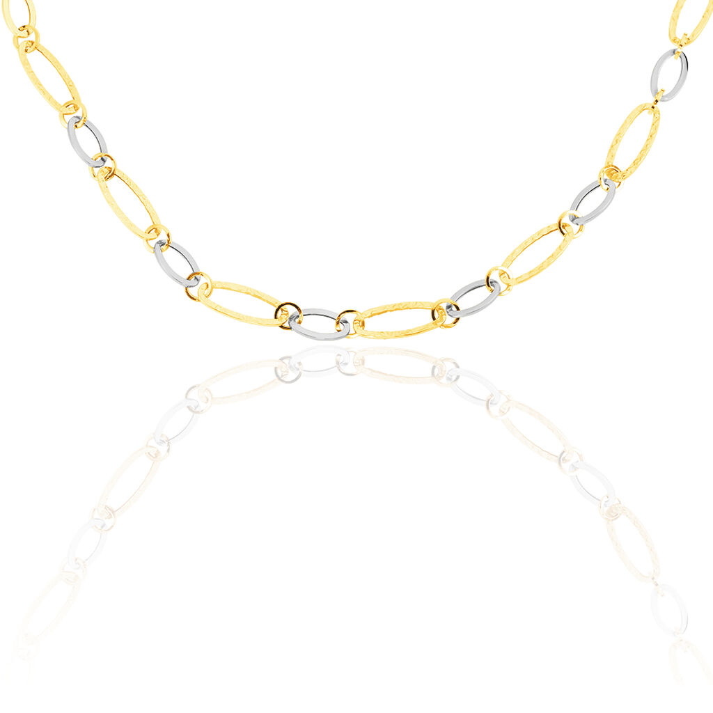 Damen Kette Gold Bicolor 375 (9 Karat)