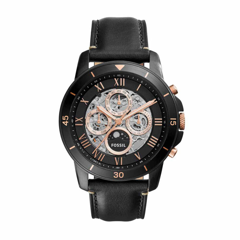 Montre Fossil Grant Sport Automatique Noir - Spannringe Herren | OROVIVO