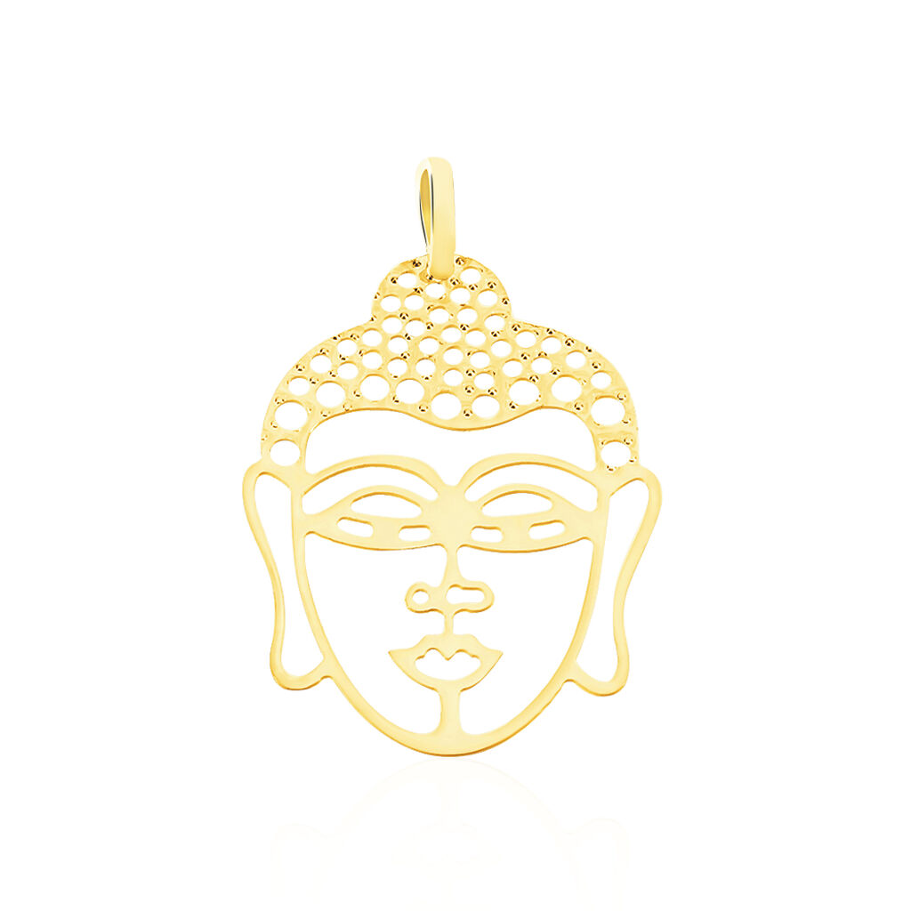 FAZZIA BUDDHA Damen Anh&auml;nger Gold 375 (9 Karat) Buddha