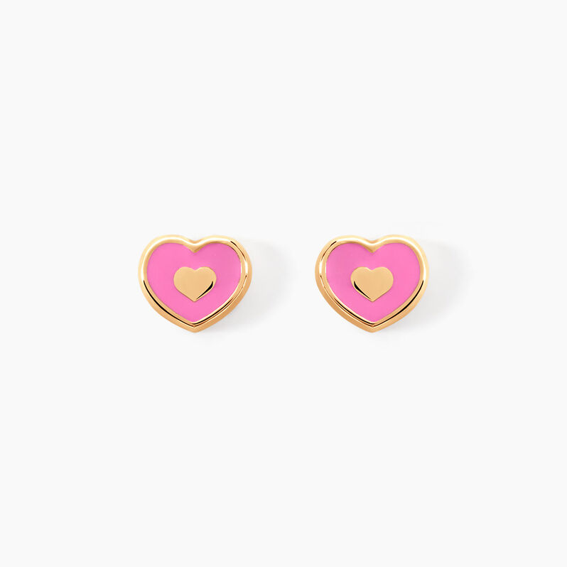 Boucles D'oreilles Puces Cintae Or Jaune - Spannringe Kinder | OROVIVO