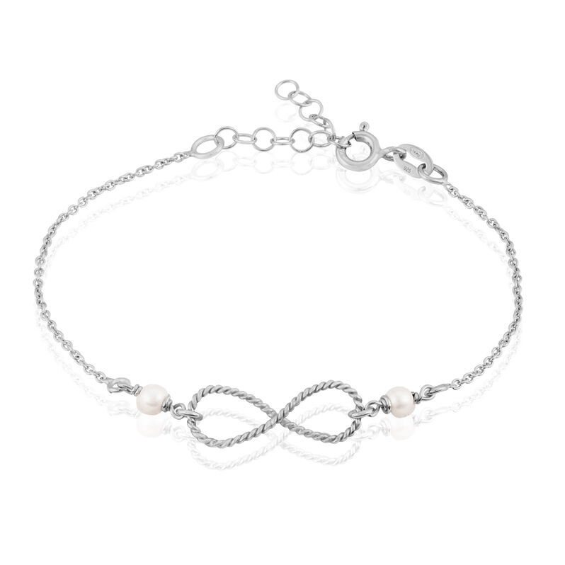Bracelet Adela Argent Rhodié Infini - Spannringe Damen | OROVIVO