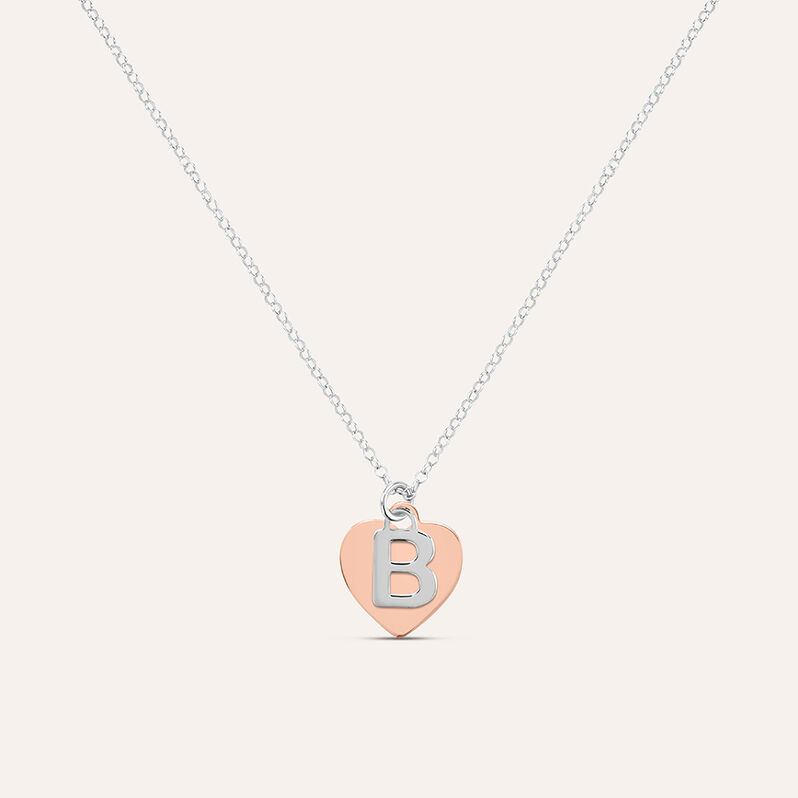 Collana Silver Collection Argento Bicolore Bianco / Rosa - Spannringe Damen | OROVIVO