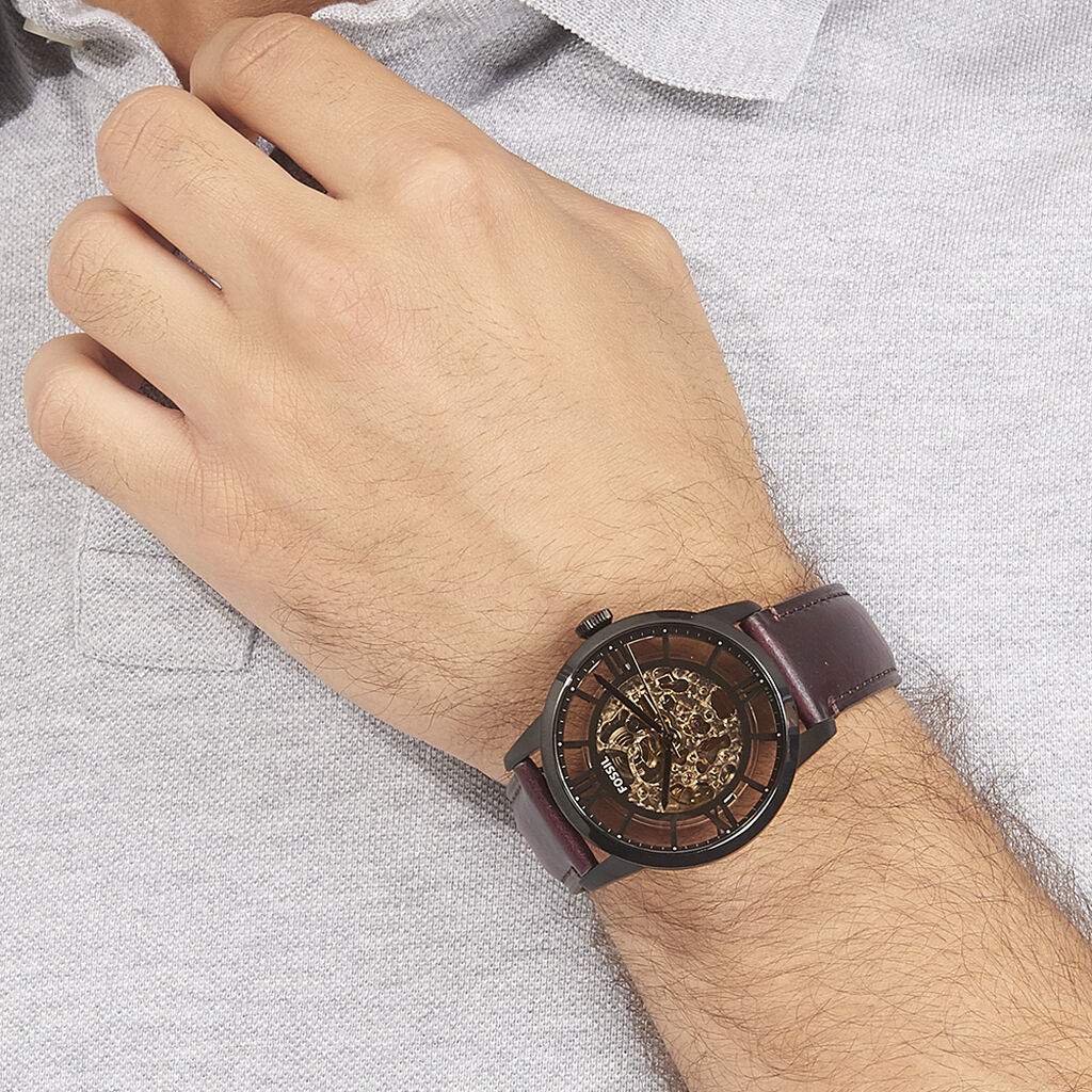 FOSSIL Herrenuhr Automatik Townsman ME3098 - Armbanduhren Herren | OROVIVO