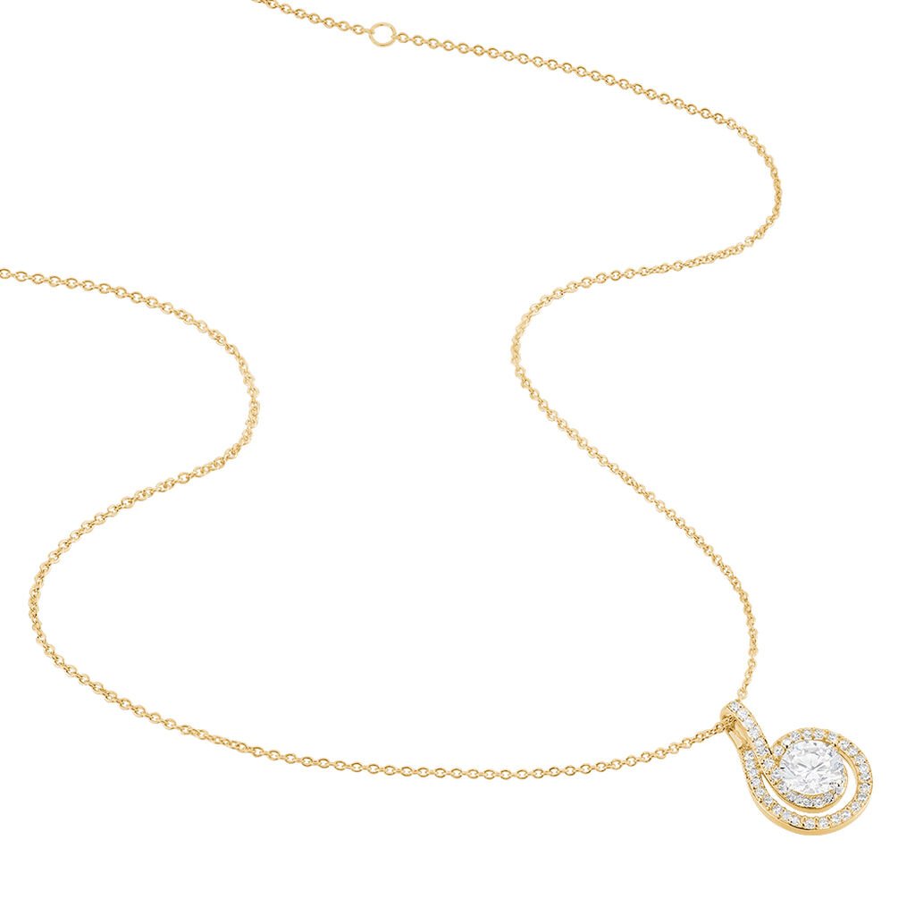 Collier Plaque Or Florentina - Spannringe Damen | OROVIVO