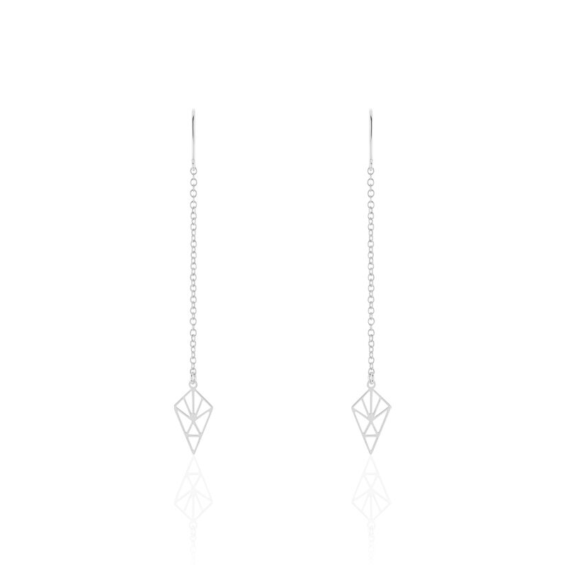 Boucles D'oreilles Argent Rhodie Souadou - Spannringe Damen | OROVIVO