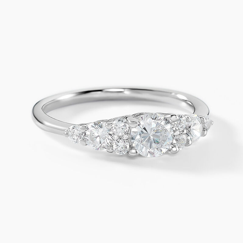Bague Maiwen Argent Weiss Oxyde De Zirconium - Spannringe Damen | OROVIVO