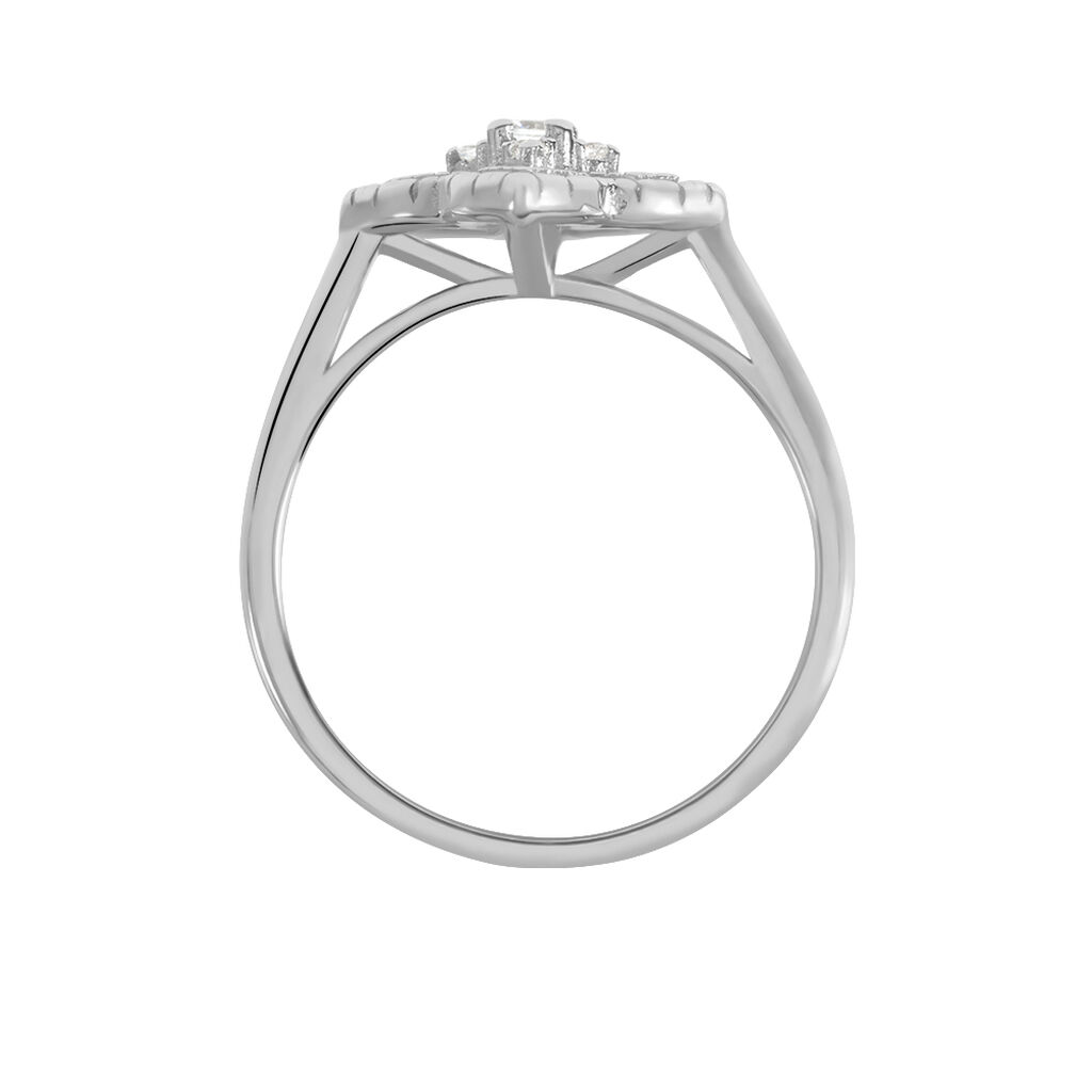 Damen Ring Silber 925 Zirkonia Schmetterling Mina  - Ringe mit Stein Damen | OROVIVO