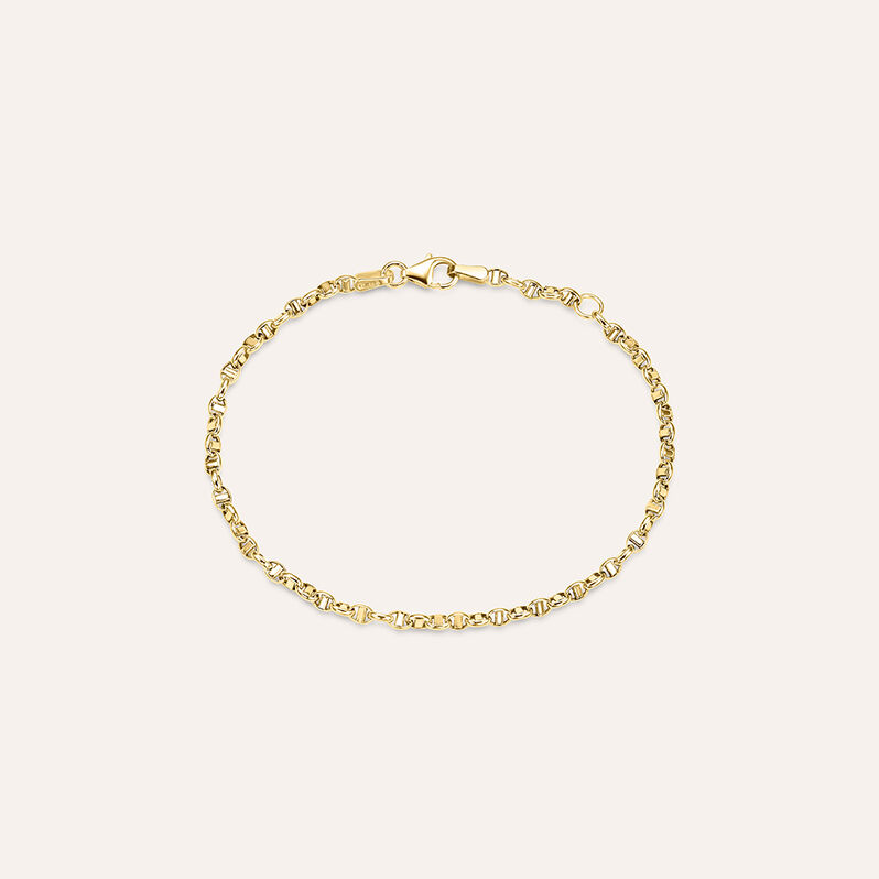 Bracciale Catena Mon Petit Oro Giallo - Spannringe Kinder | OROVIVO