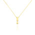 GRANADA Damen Collier Gold 375 (9 Karat) Diamant Weiß 0,04 ct Barren