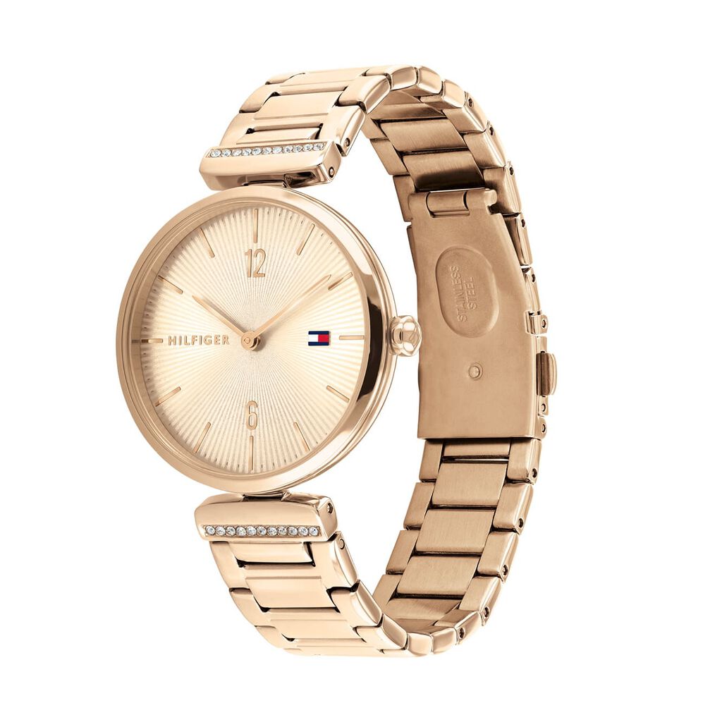 DILLARA Damen Creolen Silber 925 Doppelkreis B 3 mm