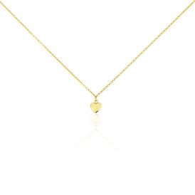 Damen Halskette Silber 925 Gold vergoldet Herz - Herzketten Damen | OROVIVO
