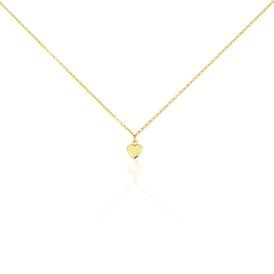 Damen Halskette Silber 925 Gold vergoldet Herz - Herzketten Damen | OROVIVO