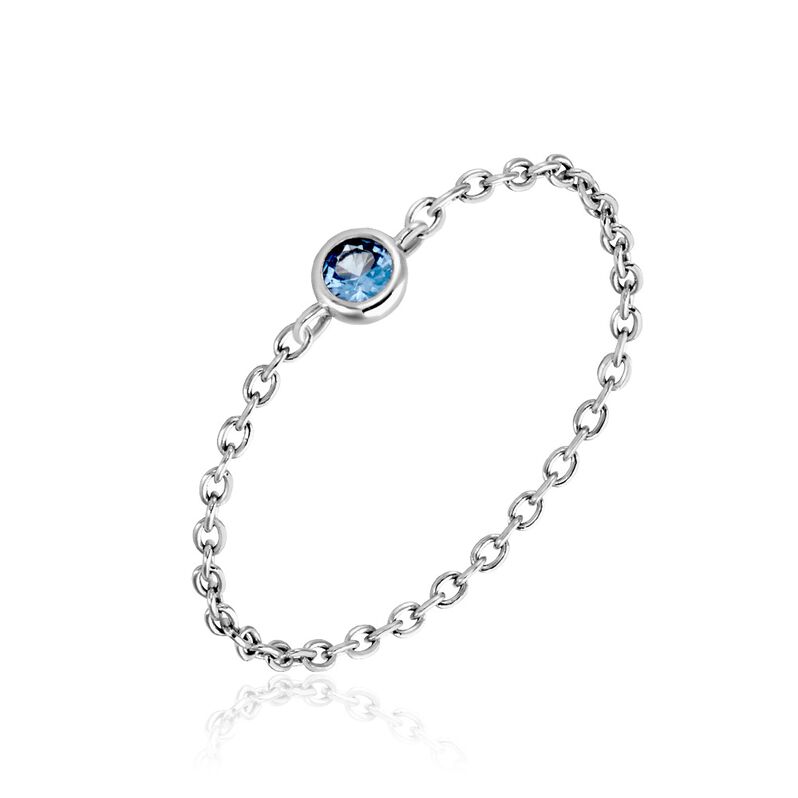 Bague Madalyn Argent Weiss Oxyde De Zirconium - Spannringe Damen | OROVIVO