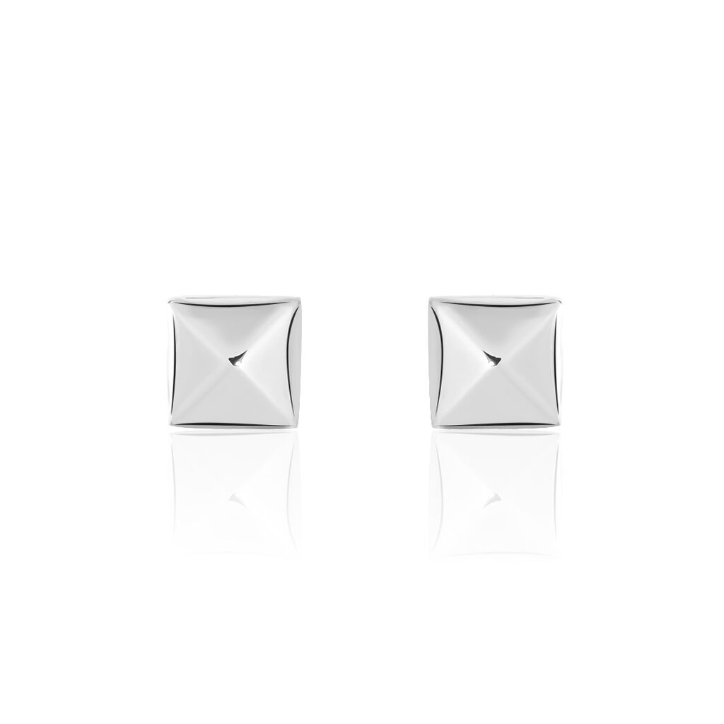 Damen Ohrstecker Silber 925 Pyramid - Ohrstecker Damen | OROVIVO