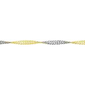 Damen Singapurkette Gold 375 50cm - Ketten ohne Anhänger Damen | OROVIVO