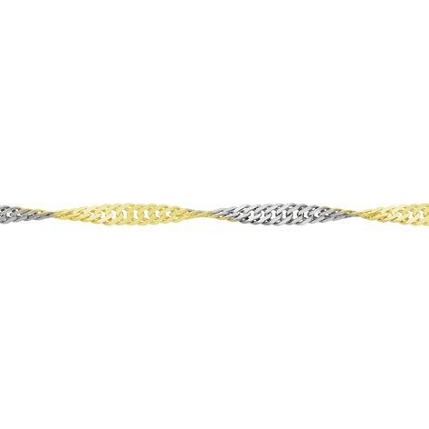 Damen Singapurkette Gold 375  - Halsketten Damen | OROVIVO