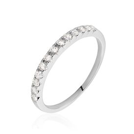 Pavéring Weißgold 375 Diamant 0.007ct Memon Luisa - Eheringe Damen | OROVIVO